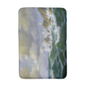 海のビーチの灯台はボートの石のバス・マットを振ります バスマット (正面縦)