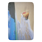 海のビーチの貝殻の浴室の敷物のマットの家の装飾 バスマット (正面縦)