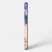 海のビーチの貝殻 iPhoneケース (左側面)