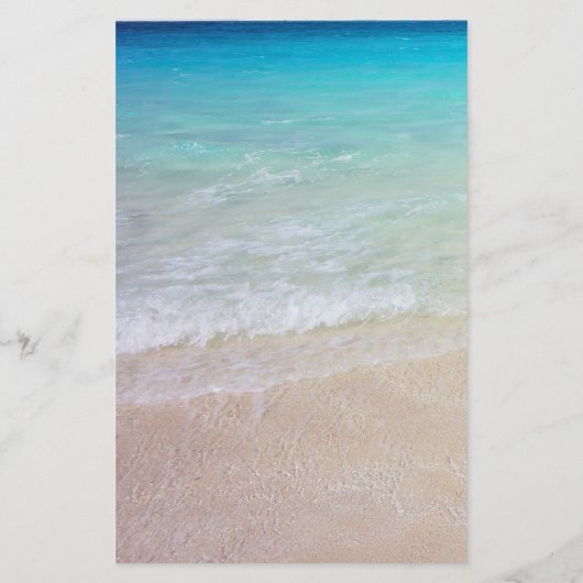 海のビーチ結婚式 (裏面)