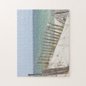 海のビーチ ジグソーパズル (縦)