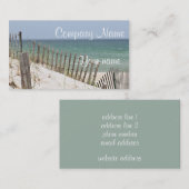 海のビーチ 名刺 (正面/裏面)