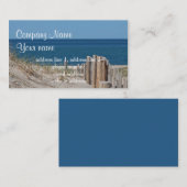 海のビーチ 名刺 (正面/裏面)