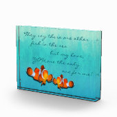 海のピエロ魚を愛する フォトブロック (右)