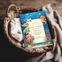 海のファンタジー ベイビーシャワー