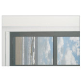 海のフェイクな窓の眺め ファブリック (ファットクウォーター)