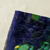 海のブドウが付いているマングローブの礁湖 ビーチタオル (インサイチュ)