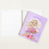 海のブロンド・マーメイドと海のシェルの下で プランナー手帳 (ディスプレー)