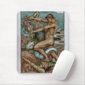海のヘラクレス及び老人 マウスパッド (マウス)