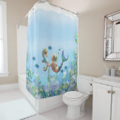 海のベビー シャワーカーテン (インサイチュ)