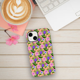 海のホリーとユリの秘密の庭園 Case-Mate iPhone 14ケース