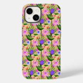 海のホリーとユリの秘密の庭園 Case-Mate iPhoneケース (裏面)