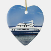 海のボート セラミックオーナメント (右)