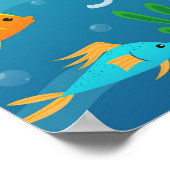 海のポスターの下で ポスター (角)