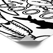 海のポスターの下の2万リーグ ポスター (角)