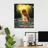 海のポスターの呼び掛け ポスター (ホームオフィス)