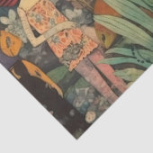 海のポップ・アートのコラージュの切り離し下のグルーブ文化 薄葉紙 (詳細)