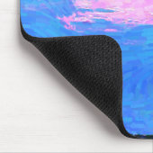 海のマウスパッドからの印象派の夕日 マウスパッド (コーナー)