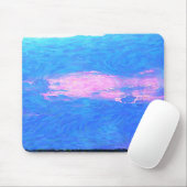 海のマウスパッドからの印象派の夕日 マウスパッド (マウス)