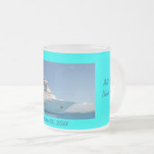 海のマグの主権者 フロストグラスマグカップ (正面右)