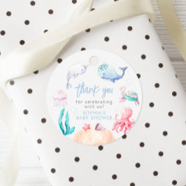 海のメッセージカードの下で フェイバータグ