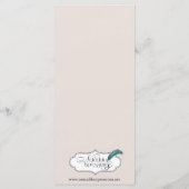 海のメニ結婚ュー メニュー (裏面)