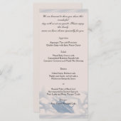 海のメニ結婚ュー メニュー (正面/裏面)