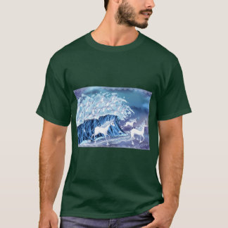 海のユニコーン女子 Tシャツ