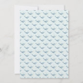 「海のユニコーン」 ナルワルの誕生日 サンキューカード (裏面)