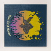 海のリラックス下の心が個人用に設定される ジグソーパズル (横)