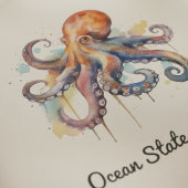 海のワイ：カラフルタコ トートバッグ