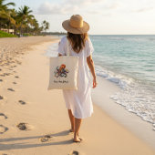 海のワイ：カラフルタコ トートバッグ