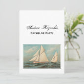 海のヴィンテージ ヨット レース #1 招待状 (スタンド正面)