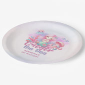 海の一歳の誕生日 ペーパープレート (アングル)