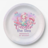 海の一歳の誕生日 ペーパープレート (正面)