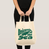 海の一角獣 トートバッグ (正面(商品))