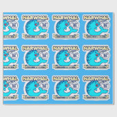 海の一角獣 ラッピングペーパー (フラット)