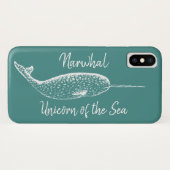 海の一角獣 Case-Mate iPhoneケース (裏面(横))