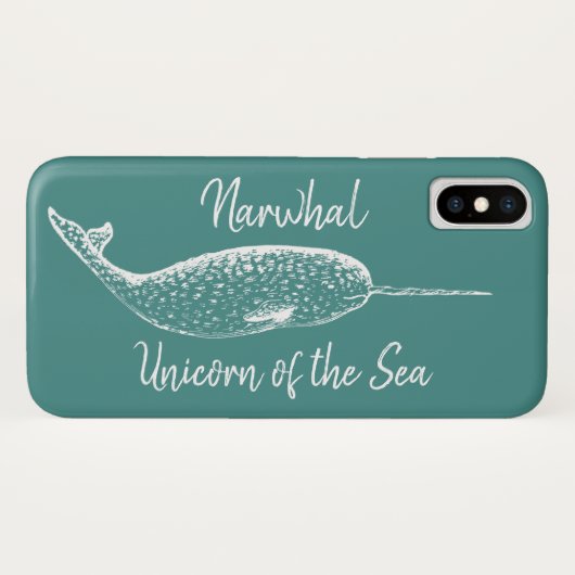 海の一角獣 Case-Mate iPhoneケース (裏面(横))