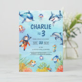 海の三番目の誕生日 招待状 (スタンド正面)