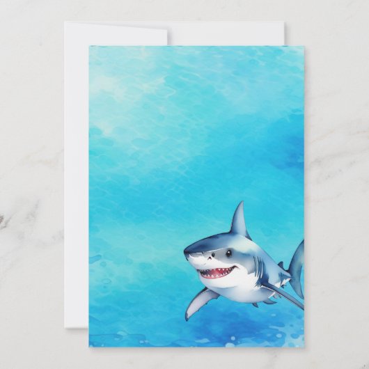 海の三番目の誕生日 招待状 (裏面)