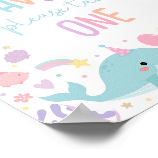 海の上ではパーティーを一つ取りなさい ポスター (角)