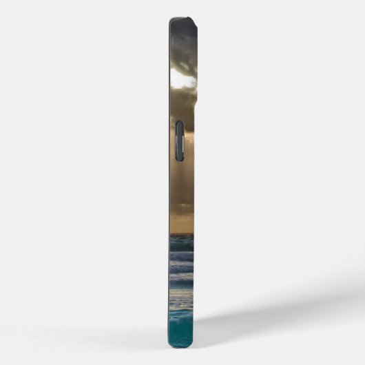 海の上で雲を切り抜ける太陽 Case-Mate iPhoneケース (裏面 / 右)