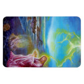 海の上のイエス，聖ヨハネ21 マグネット (横)