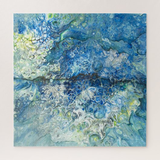 海の上の山々のパズル ジグソーパズル (縦)