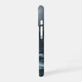 海の上の嵐 iPhone 16ケース (左側面)