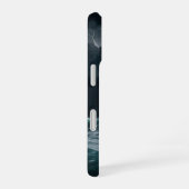 海の上の嵐 iPhone 16ケース (右側面)