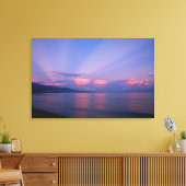 海の上の日の出 キャンバスプリント (インサイチュ (リビング))