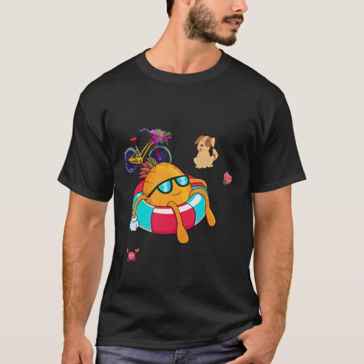 海の上は夏が好い Tシャツ (正面)