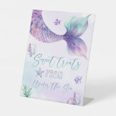 海の下から人魚の甘いお菓子 台座サイン (正面)